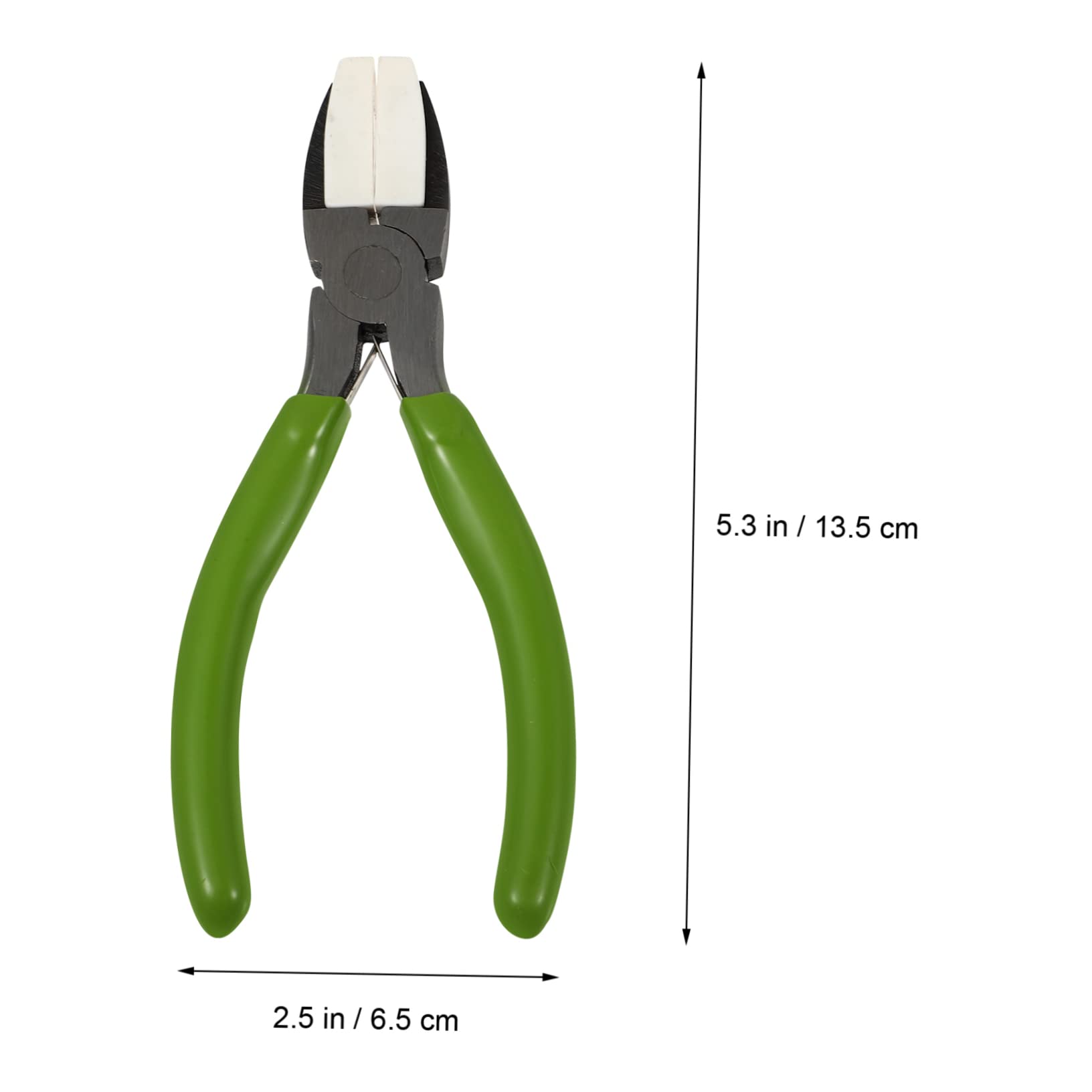 COHEALI 3pezzi Pinze Nylon Con Ganasce Piatte Per Creazione Gioielli Carbonio Ergonomiche e Resistenti Per Modellatura e Piegatura Filo