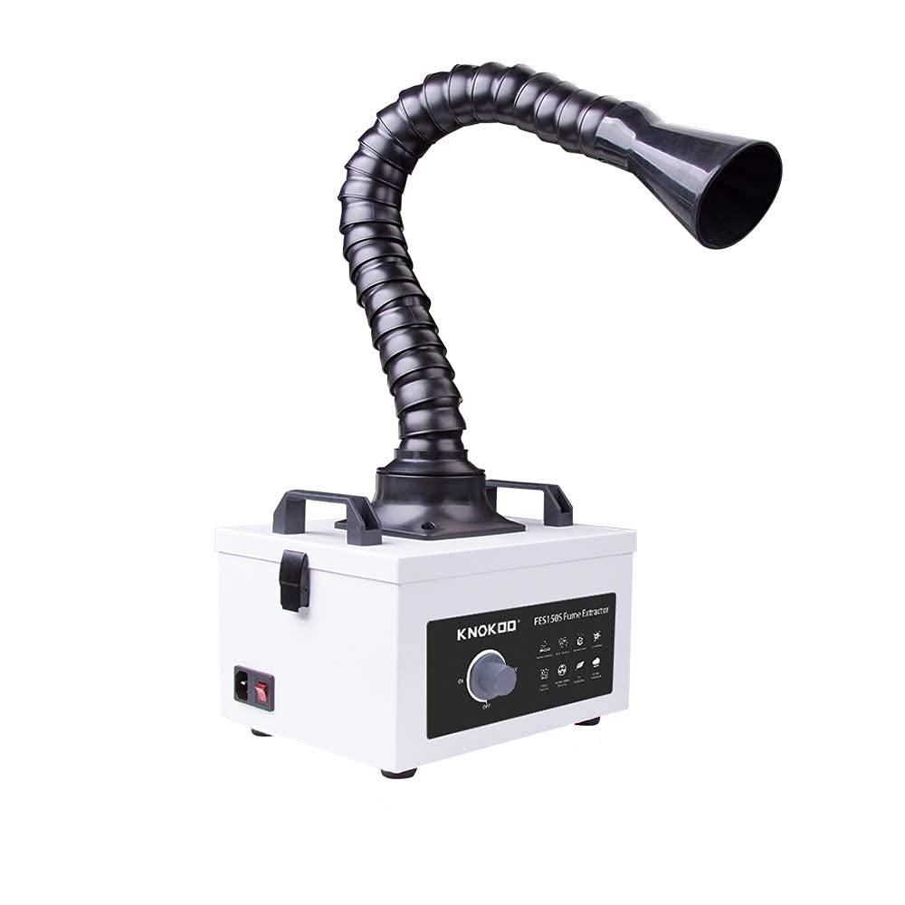 KNOKOO Solder Fume extractor FES150S, MINI Desktop Soldering Smoke