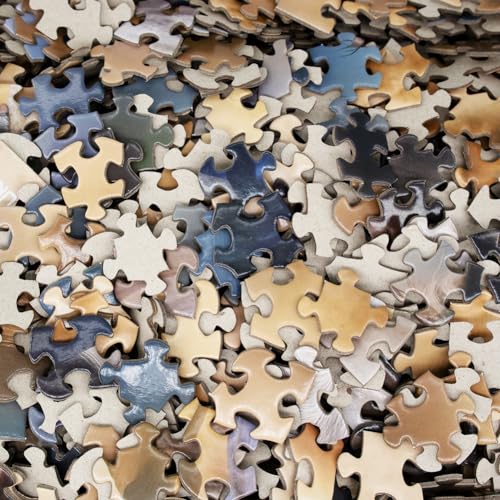 Rompecabezas para Adultos 1000 Piezas Juego Familiar Caballo Puzzle de Cartón Grueso Resistente Preciso Interconectable Edad 14+ miniatura 6