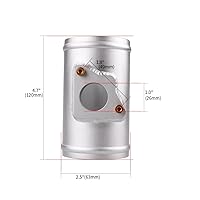 Vista 2 de BARTOO Base para medidor de flujo de aire MAF, montaje para sensor Toyota/Mazda/Subaru/Honda (2.5 pulgadas, 1)