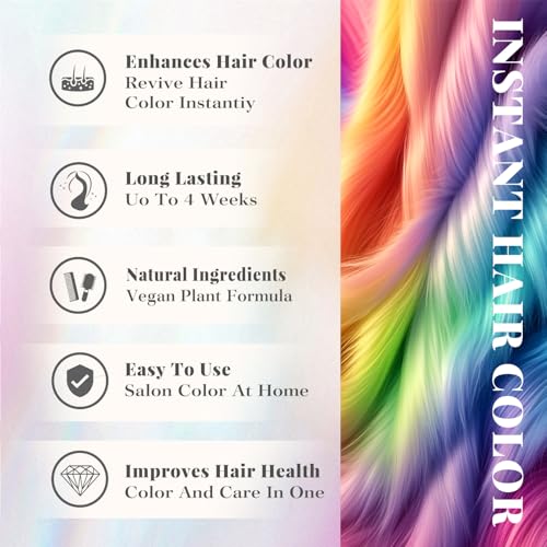 Semi Permanent Hair Color Mask 10.15OZ Hot Pink miniatura 7
