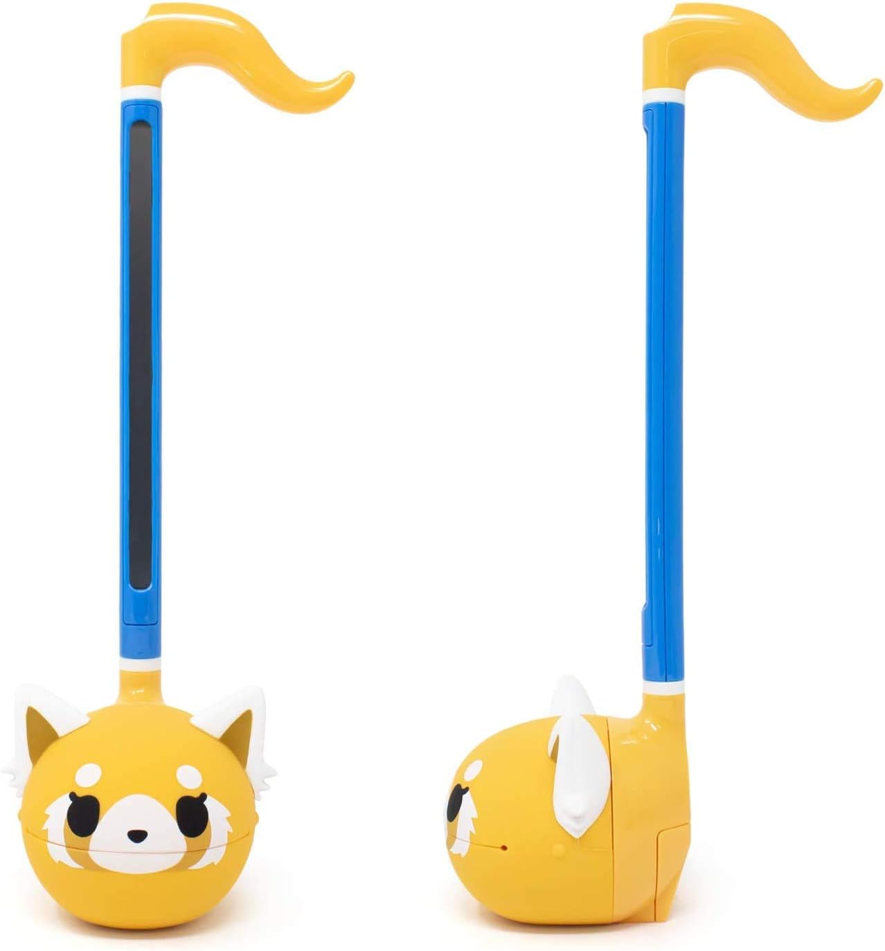Special Edition Sanrio Otamatone (2 Pc. Set - Aggretsuko Sweet + Gudetama) - Fun Electronic Musical Toy Instrument by Maywa Denki (Official Licensed) [Includes Song Sheet and English Instructions]