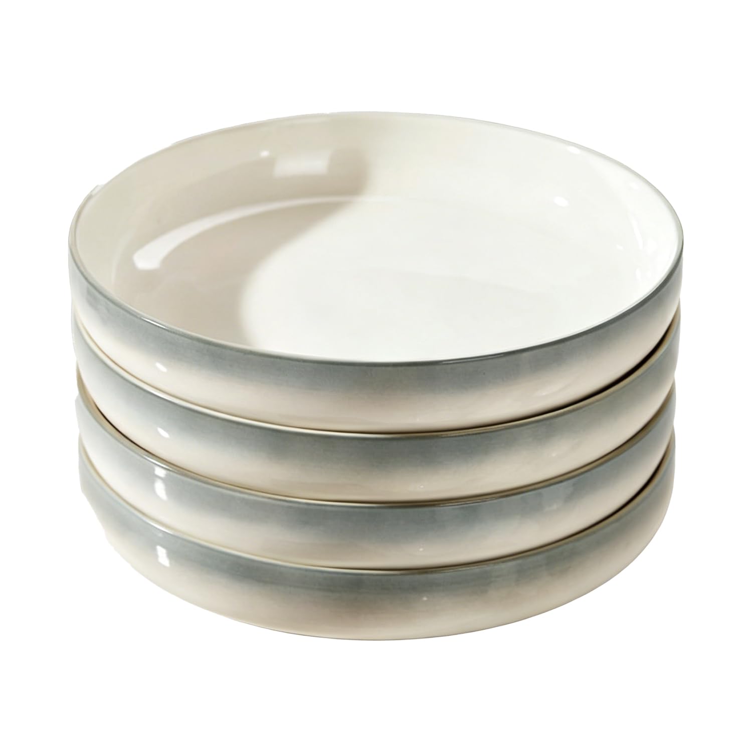 Essteller Set 4 Personen Tiefplatte