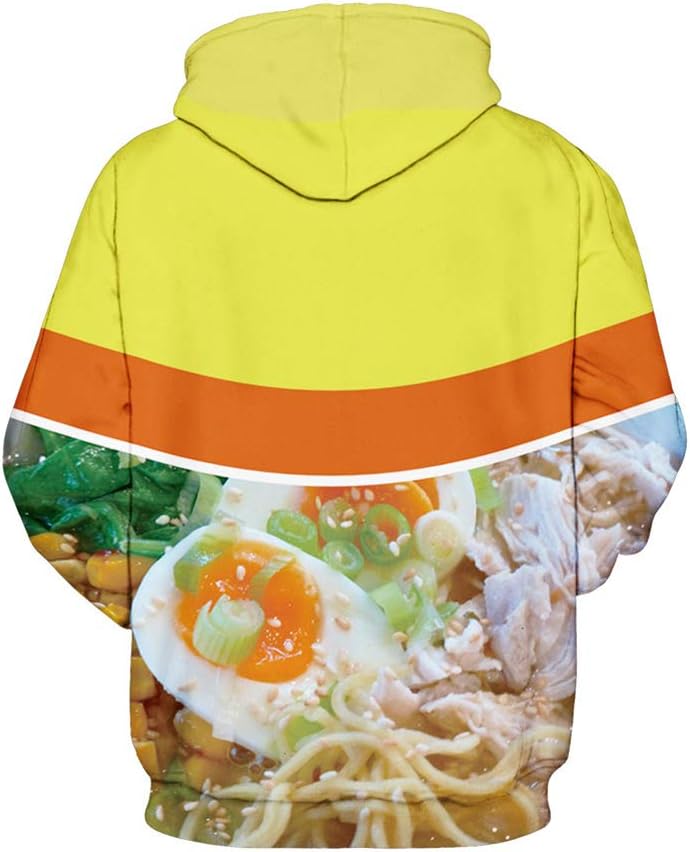 ZUEVI Men's Hoodies Novelty 3D Funny Printed Graphic Pullover Hoodie Sweatshirts with Pockets - Image 6