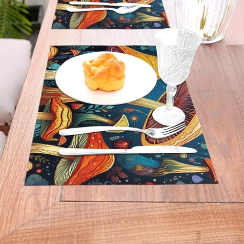 Sets de table en PVC lavables et antidérapants pour protéger votre cuisine - 4