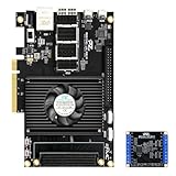 AMD Xilinx Kintex UltraScale FPGA Development Board XCKU3P XCKU5P PCIe QSFP28 FMC MIPI CSI (PZ-KU5P-KFB, ADDA Package)