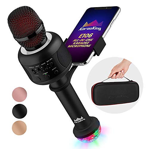 KaraoKing Karaoke Microphone - Wireless, Bluetooth Karaoke Machine for Kids & Adults