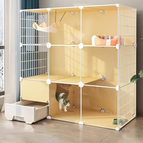 Cage pour animaux de compagnie amovible pour stopper les bêtises nocturnes