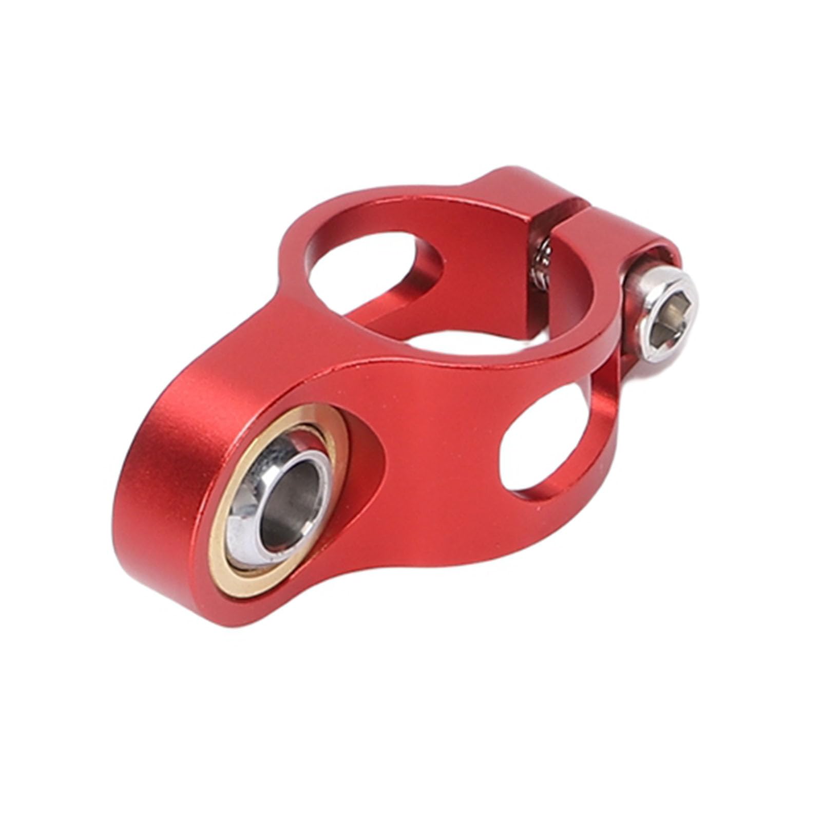 Generic Tłumik Kierunku Stabilizatora Motocykla, 10-calowy Uniwersalny Amortyzator Układu Kierowniczego ze Stopu Aluminium ze Stopu Aluminium, Tłumienie drgań Końcowych i łagodzenie