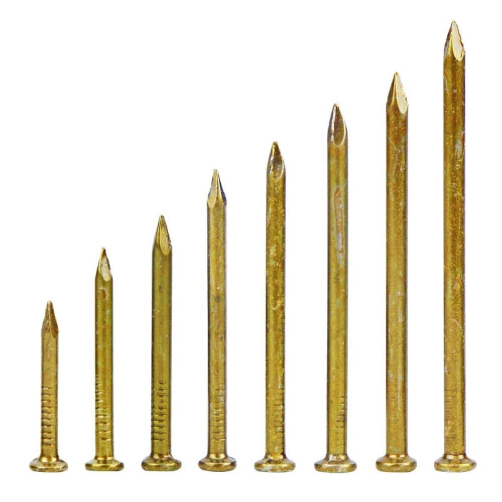 Clavos de Cemento/Clavos Acero/Clavos murales/Clavos Pared 500g 60MM Aproximadamente 90 Piezas,Clavos(50mm)
