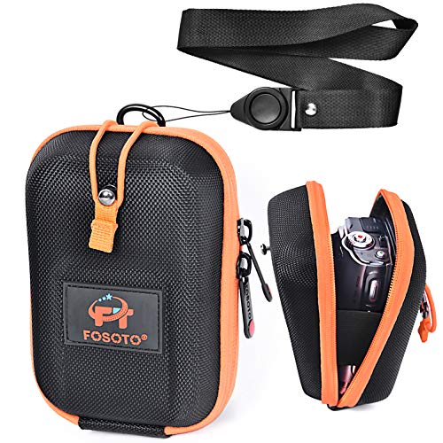 FOSOTO Hardcase Kameratasche für Kompaktkameras mit...