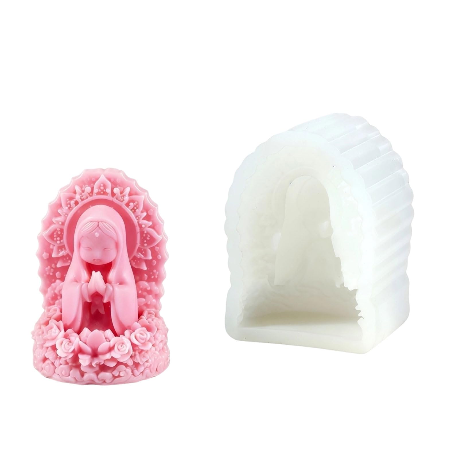 Navna Flexible Silicone Craft Detailed Angelic for Diffuser Art Projects Soap Crafting