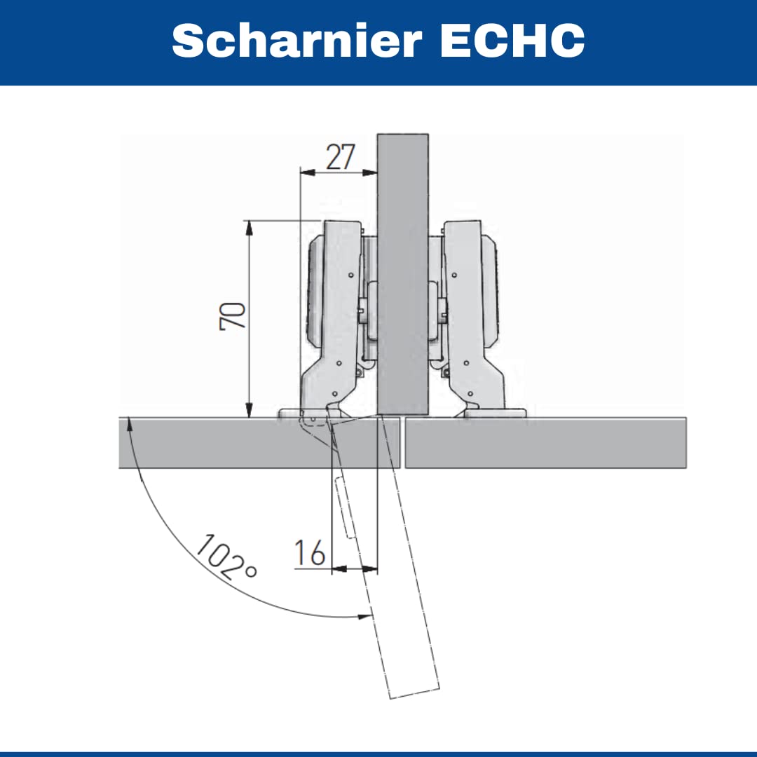 CERNIERE SOFT CLOSE COPRIWATER - CHIUSURA RALLENTATA FISSAGGIO AD - Foto 11