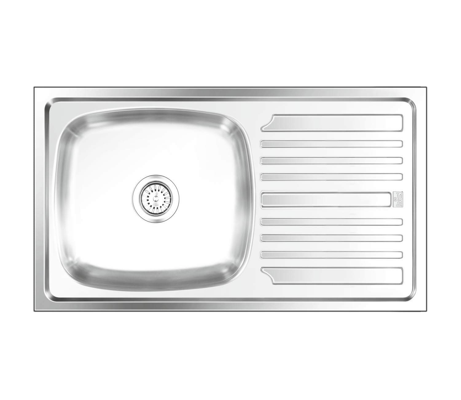 NIRALI BG ELEGANCE MASTER SATIN Stainless Steel Kitchen Sink | Elegant Design & Large Capacity (32 INCH X 18 INCH)
