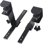 Clavier Rallonge de rail Support Monté Tirer Slider Track Slide Out Rail pour sous-plaqué d'ordinateur de bureau porte-clés, construction en acier- Réglage Jaw 4 à 7cm