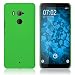 Produktbild PhoneNatic Case kompatibel mit HTC U11 Eyes - Hülle grün gummiert Hard-case Cover