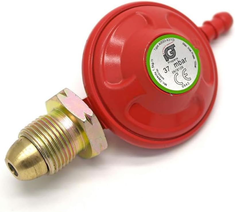 Miscellaneous Propane Gas Regulator 37mbar BBQ Camping Carvaning Plumber
