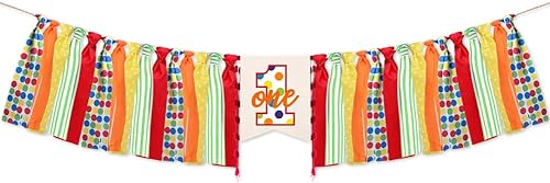 Cartel para silla alta, decoración de cumpleaños de un año, arpillera roja, decoración de fiesta de cumpleaños, suministros para fiesta de primer Cartel para silla alta, decoración de cumpleaños de un año, arpillera roja, decoración de fiesta de cumpleaños, suministros para fiesta de primer