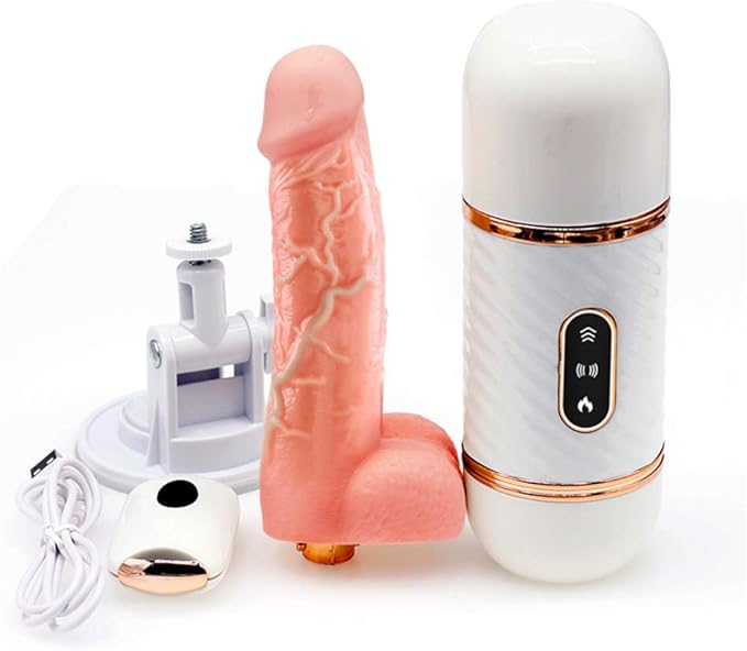 Consolador vibrador realista con control remoto, máquina ...