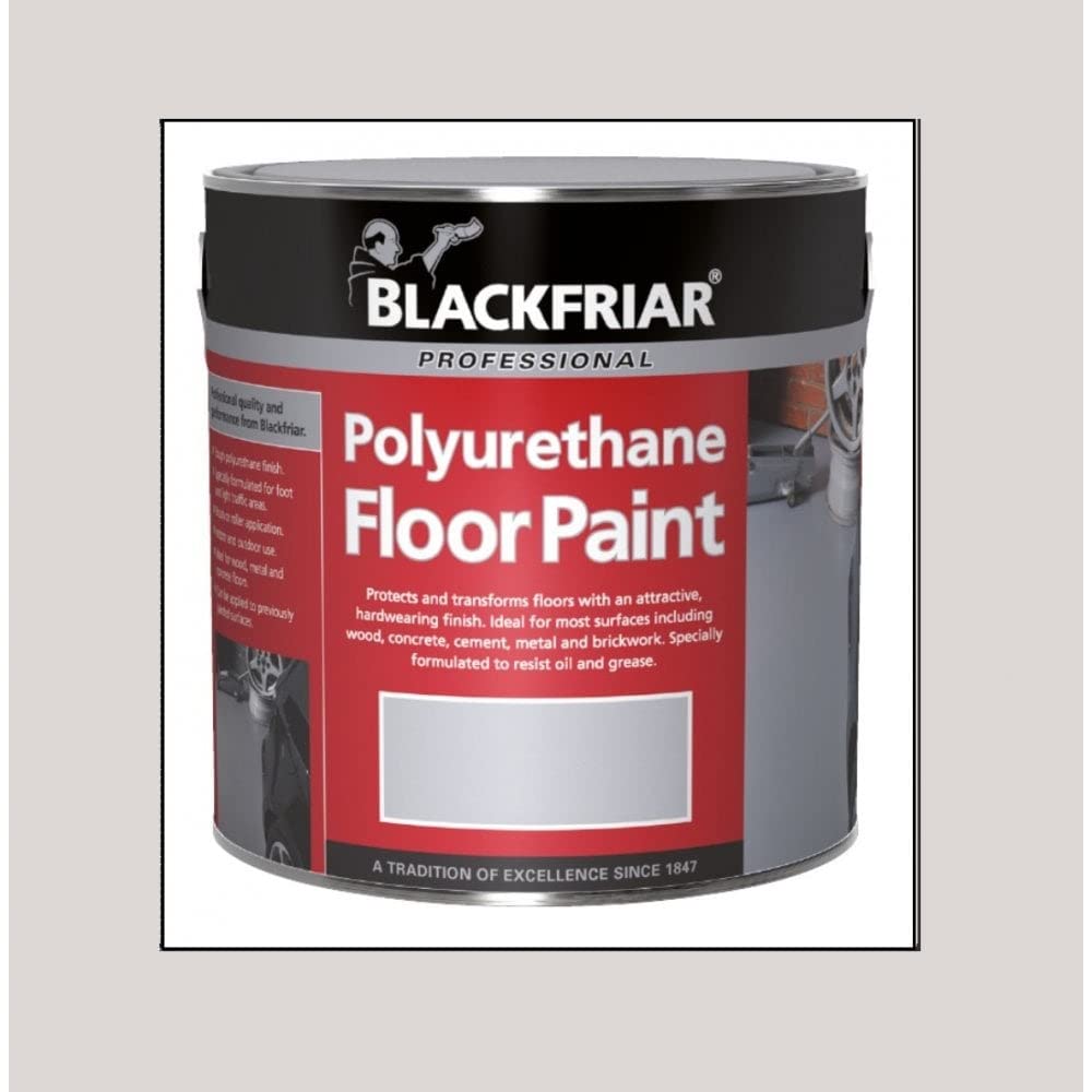 Professional Polyurethane Floor Paint LIGHT GREY 500ML