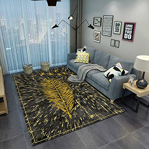 Tapis rectangulaire antidérapant compact lavable pour chambre - 2