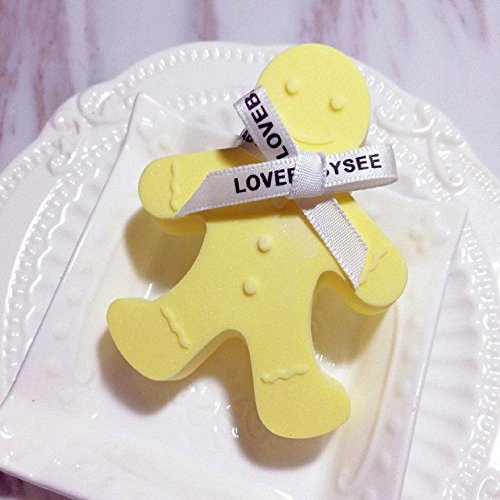 2-Pack Christmas Gingerbread Man Molds - Moldfun Silicone Mold For Baking Gingerbread Cake Muffin Cookie, Making Chocolates Ice Cubes Jello Shots Soaps Lotion Bar Bath Bomb (Random Color) #TOP5