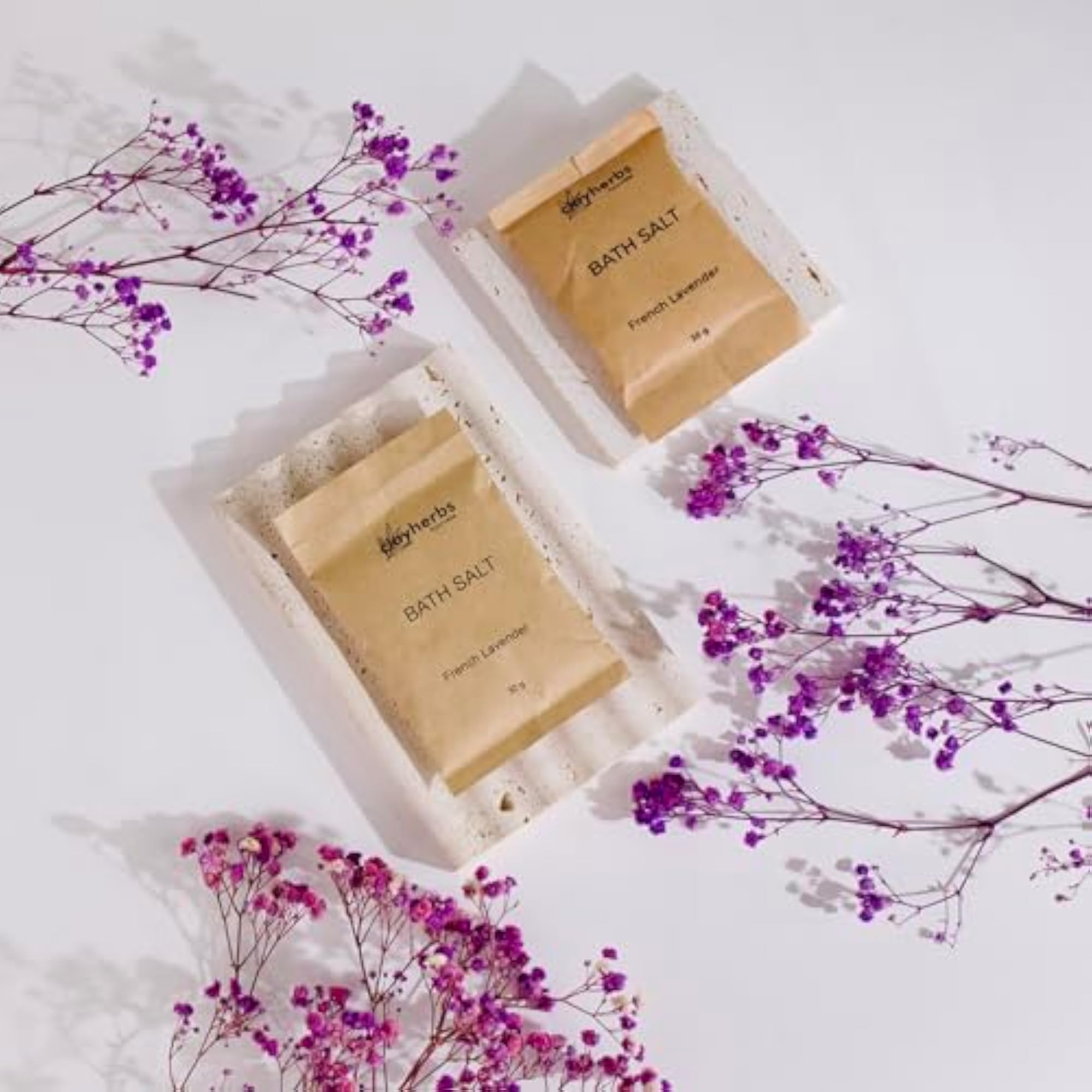 French Lavender Bath Salt for Relaxation and Spa
