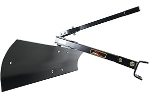 Brinly Sleeve Hitch Tow Behind Receiver Hitch Snow Plow for 42" Sized Compact Tractors