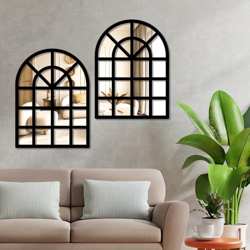 Image of Sehaz Artworks Home Decoration Items for Living Room | Wall Hanging decoration | Jharokha Wall Decor Items for Living Room | Wall Decor Items for Bedroom | Decorative Mirror for Wall Decoration