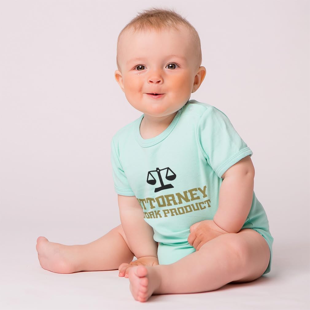 Cute Rascals Custom Baby Bodysuit Attorney Work Product Style C Funny Humor Boy & Girl Baby Clothes