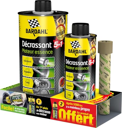 Lot d&eacute;crassant essence 1L+300ml offerts Bardahl (bidon)