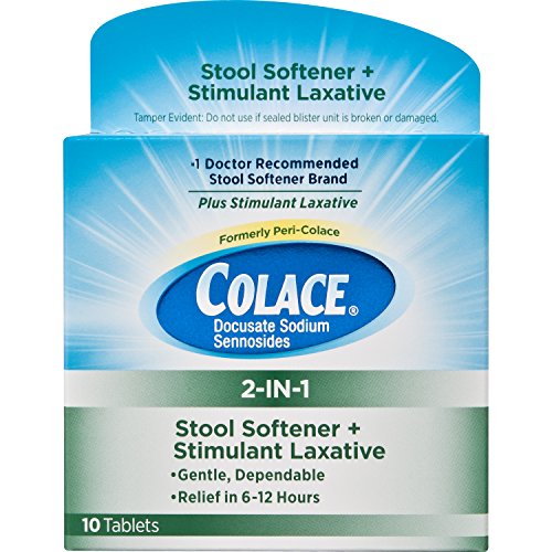 Colace 2 In 1 Stool Softener Stimulant Laxative Tablets 10 Count Gentle Constipation Relief In 6 12 Hours Buy Online In Bulgaria At Bulgaria Desertcart Com Productid 64055030
