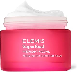 Elemis Superfood Midnight Facial & Facial Oil, Nourishing Prebiotic Night Treatment, Moisturising & Hydrating Facial Care ...