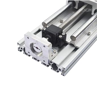 200mm Travel Length NEMA23 Linear Actuator Precision workstationswith SFU1610 Linear Stage Slide Module for DIY CNC Router X Y Z aixs