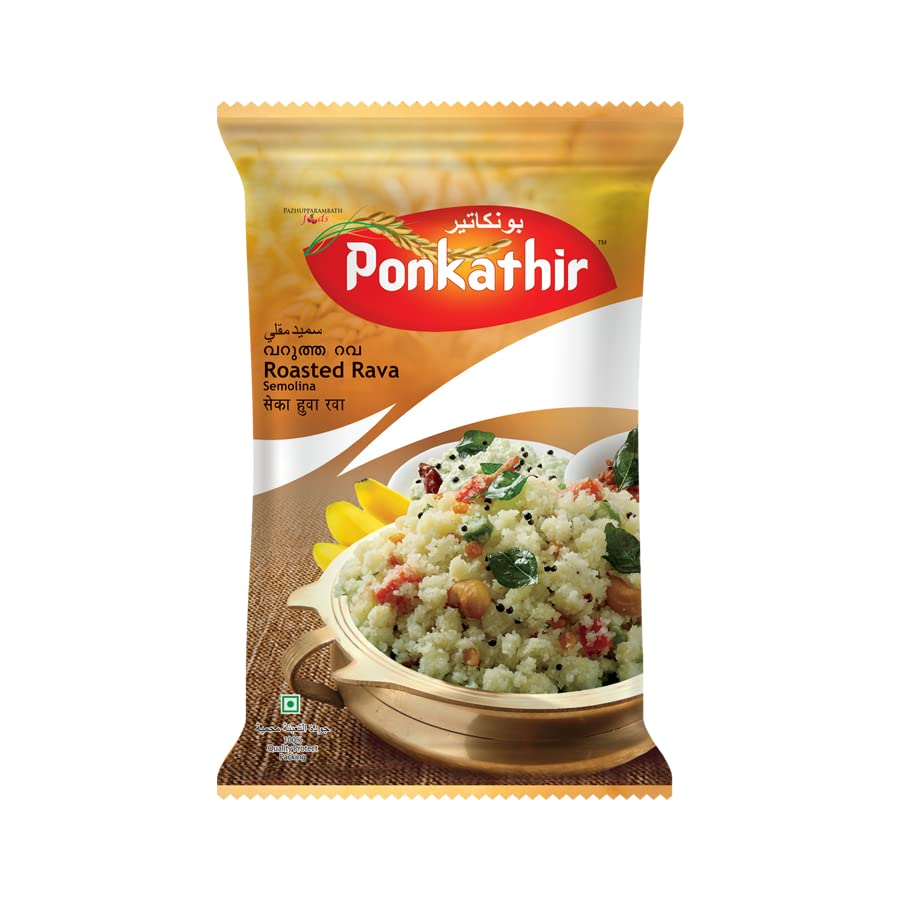 Ponkathir Double Roasted Rava 500g | Sooji | Semolina|Suji (B0B9GRK5FG) Amazon Price History, Amazon Price Tracker