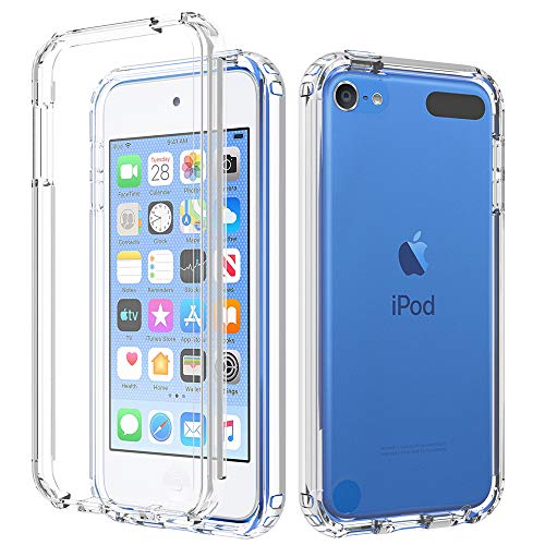 iPod Touch 7 Case iPod Touch 6 5 Case, BESINPO Crystal Clear Full-Body
