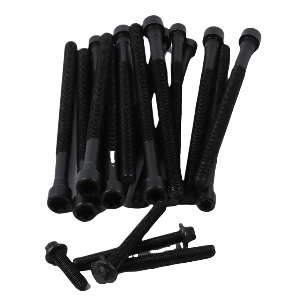 1Set Head Bolts 11122165470 3.0 N54B30A N55B30A Compatible with Automotive Motorcycle Parts 11122165470 Replacement for N54 N55 Engine