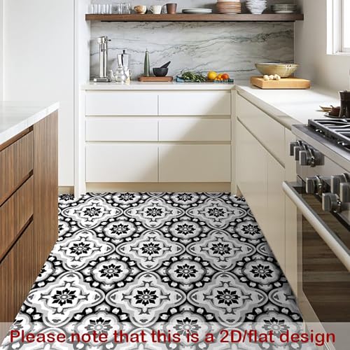 Image of Nuxovilar Peel and Stick Vinyl Floor Tiles, 12x12 Inch