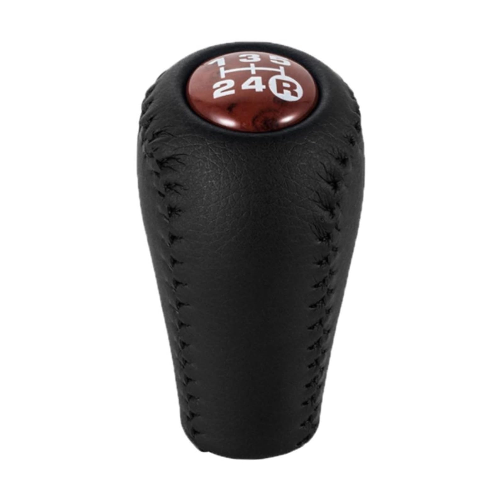 Mkgkacvcpt Black-Wainut 5 Speed Sporty Gear Shifter Knob For Toyota Prado Lc120 For Land For Cruiser