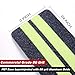 ONTWIE 2 in X 24 in Anti-Slip/Glow-in-Dark Tape - Premium 15 Pre-Cut Strips, 80 Grit Anti Slip Adhesive Grip and Prevents Risk for Stairs or Other Safety Needs (15 Pack)
