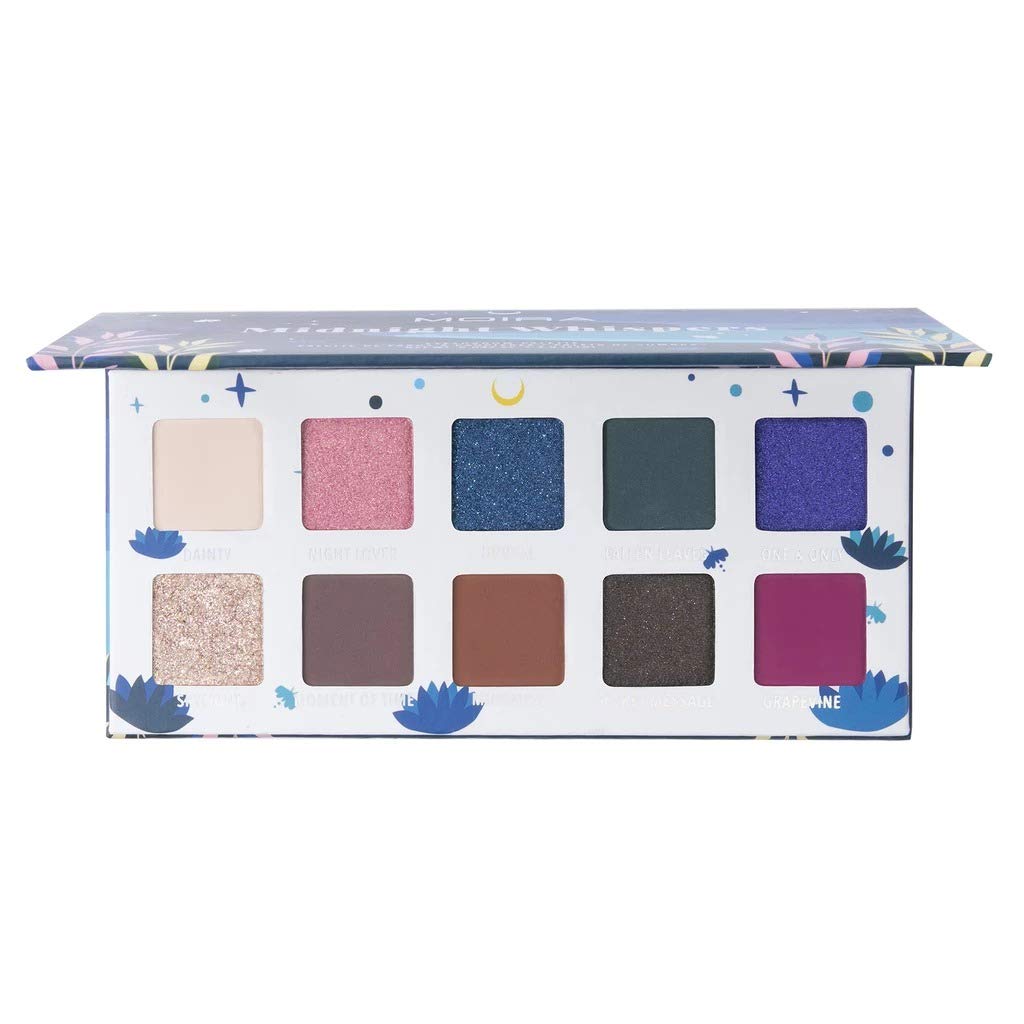 MoiraMidnight Whispers Eyeshadow Palette, 10 Gm