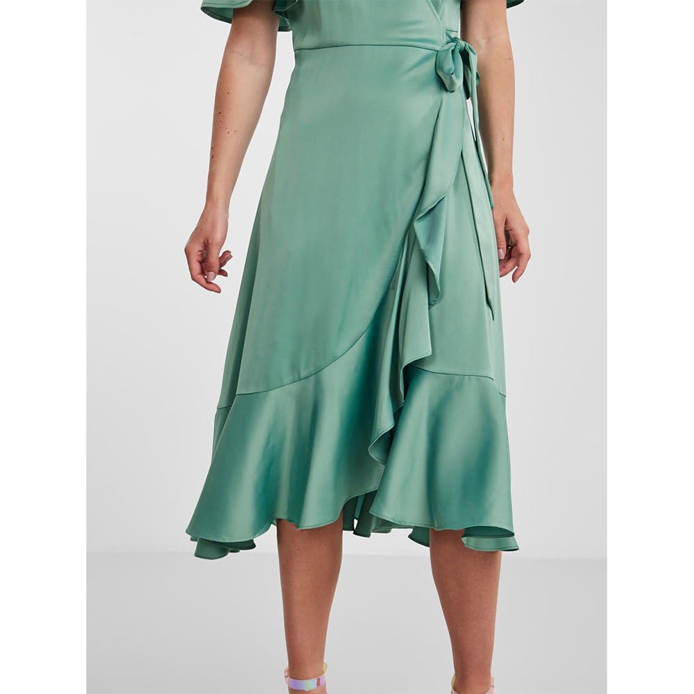 YAS Robe Portefeuille Femme
