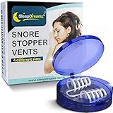 ¡COMODIDAD Y AJUSTE! - El paquete incluye 4 dispositivos reutilizables de diferentes tamaños que se adaptan a cualquier orificio nasal, sea cual sea su tamaño. El material de silicona es suave, cómodo y flexible, para garantizar que el sueño sea lo más natural posible. Su aspecto también supera a la de otras soluciones anti ronquidos, gracias a su diseño discreto y casi invisible.