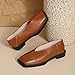 Brown Ladies Fashion Mary Jane Shoes with Soft Sole for A Chic and Practical Look