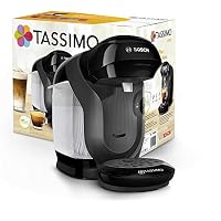 Bosch Tassimo Style Kapselmaschine TAS1102 Kaffeemaschine by, 70 Getränke, vollautomatisch, geeignet für alle Tassen, platzsparend, 1400 W, schwarz – Ansicht 2
