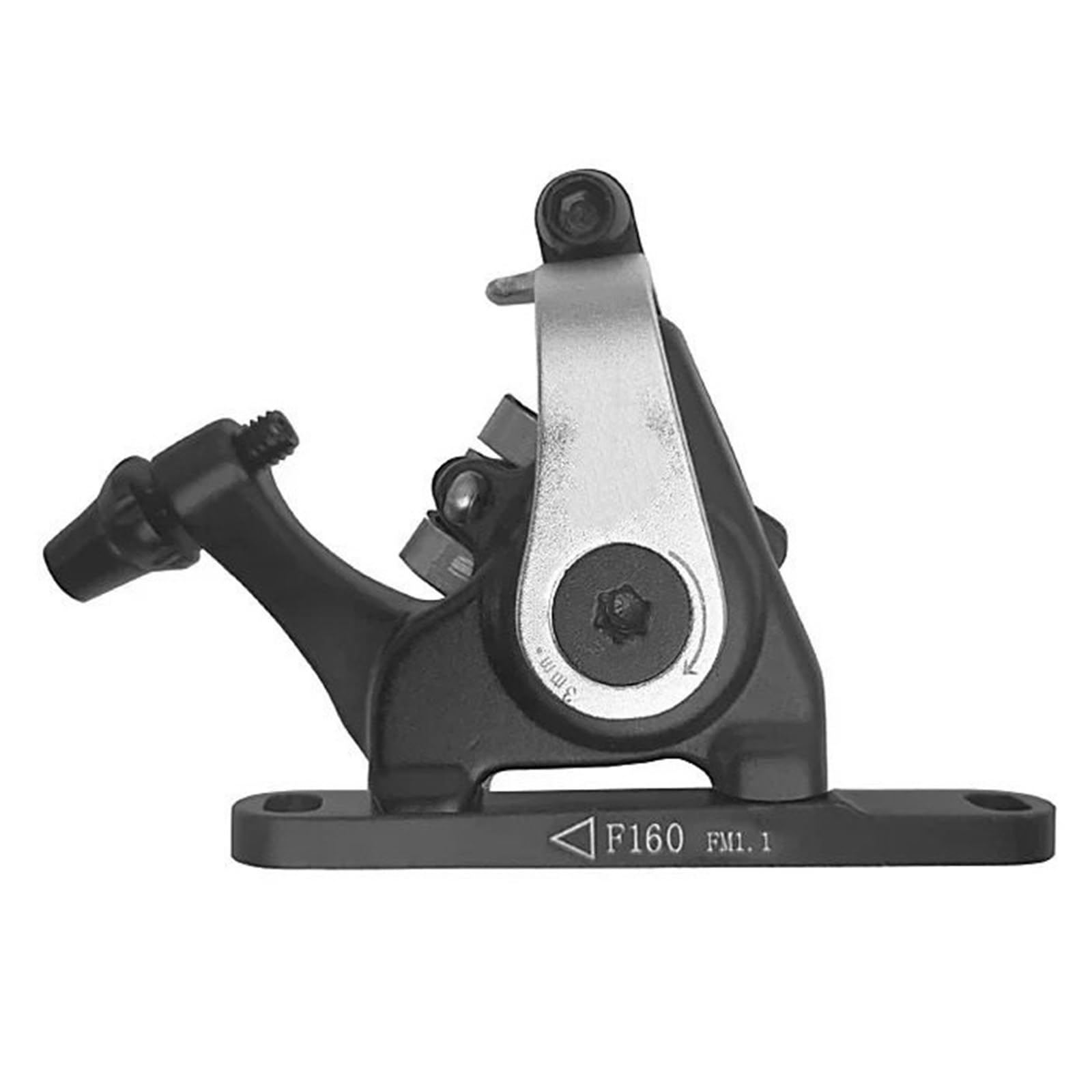 Rowerów Bęben Hamulcowy Hamulec rowerowy szosowy zacisk mechaniczny podwójny tłok 140mm 160mm hamulce dwustronne do roweru szosowego DB700 jazda na rowerze