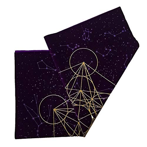 AQIN Tarotkaart Tafelkleed 60X60cm Raster Altaar Tarot Tafelkleed Tarot Doek Waarzeggerij Tafelkleed Dik Fluweel… - Image 4
