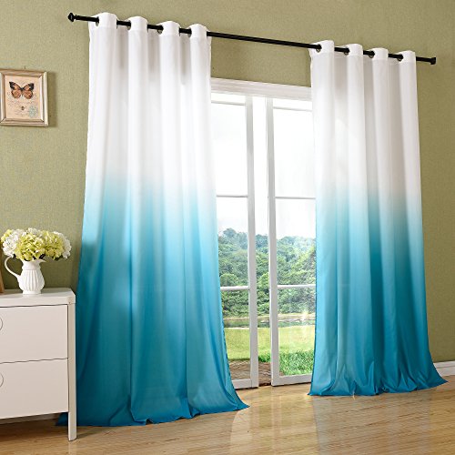 Rideau micro satin en polyester de qualité supérieure 245x140 cm - 4