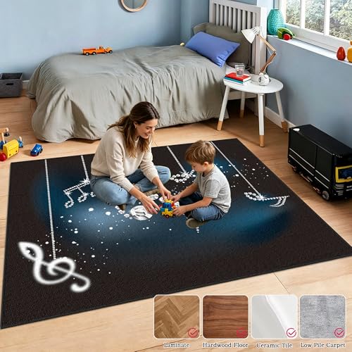 Tapis de chaise gaming 90x140cm anti-bruit et lavable