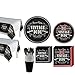 Party City Vintage Dude 50th Birthday Party Kit for 16 Guests, 167 Pieces, Includes Plates, Napkins, and Decorations